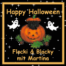 Flocki & Blacky mit Martina